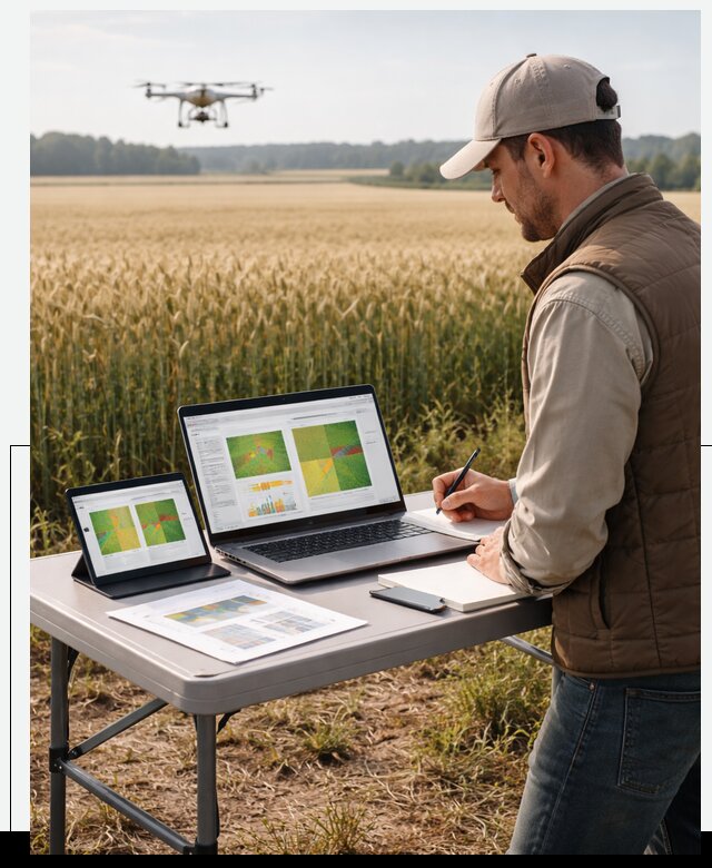 Система AI прогнозирования урожайности для точных агрономий в Мелеузе