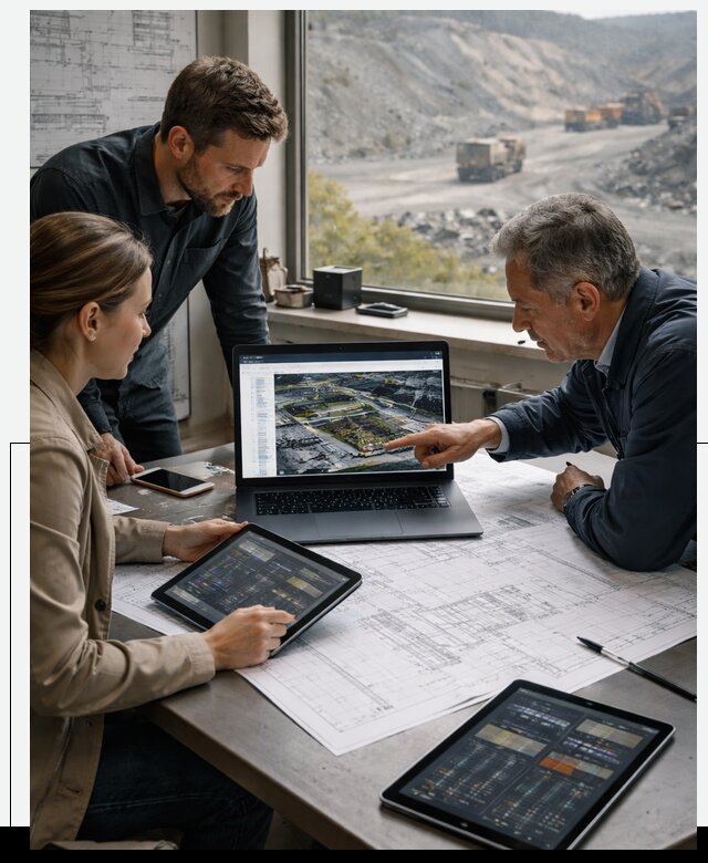 Разработка и внедрение систем для горнодобычи в Мелеузе