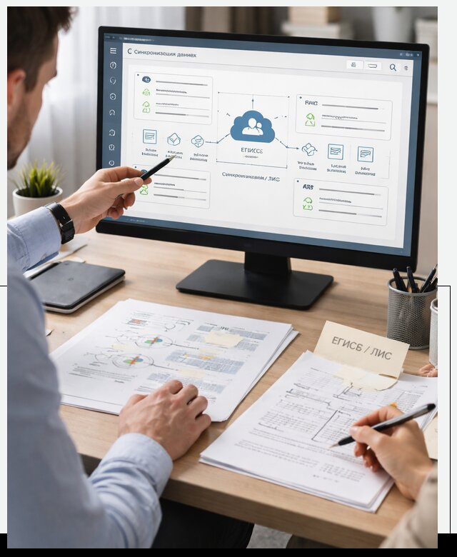 Интеграция с ЕГИСЗ и ЛИС в Мелеузе от 153435 р., АвикейМлз