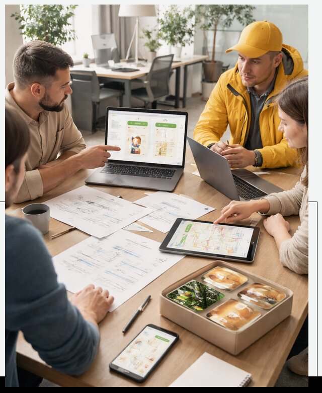 Разработка агрегатора доставки еды в Мелеузе от 15344 р., АвикейМлз