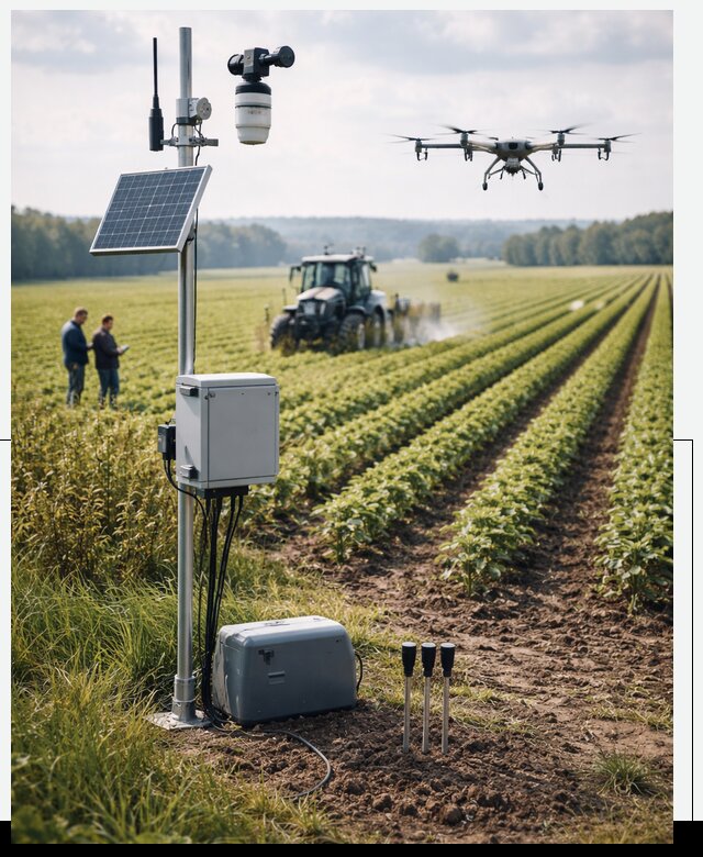 Разработка IoT мониторинга полей в Мелеузе от 8695 р. | АвикейМлз